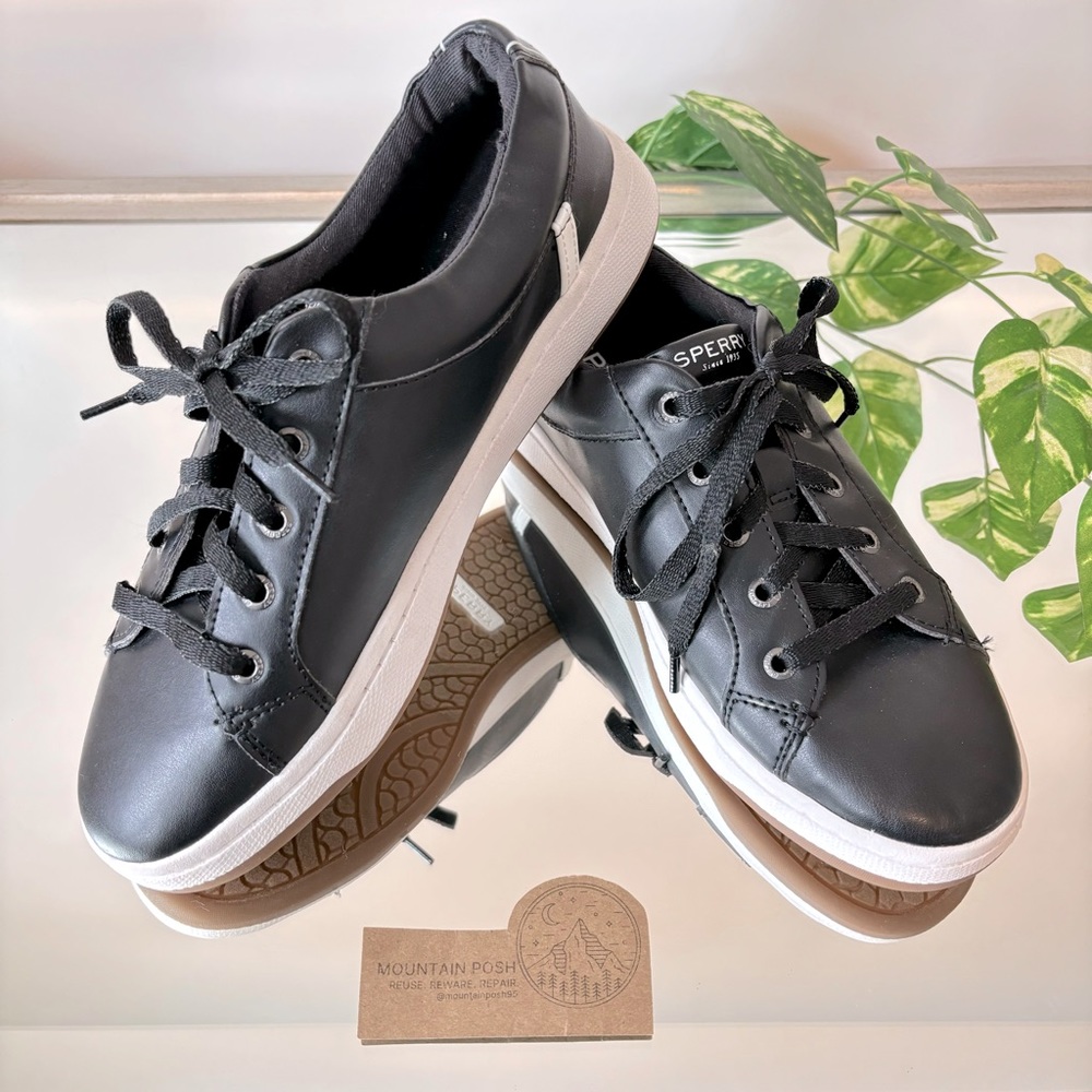 🆕 Sperry | Women’s Charter LTT Casual Sneakers Black 7.5